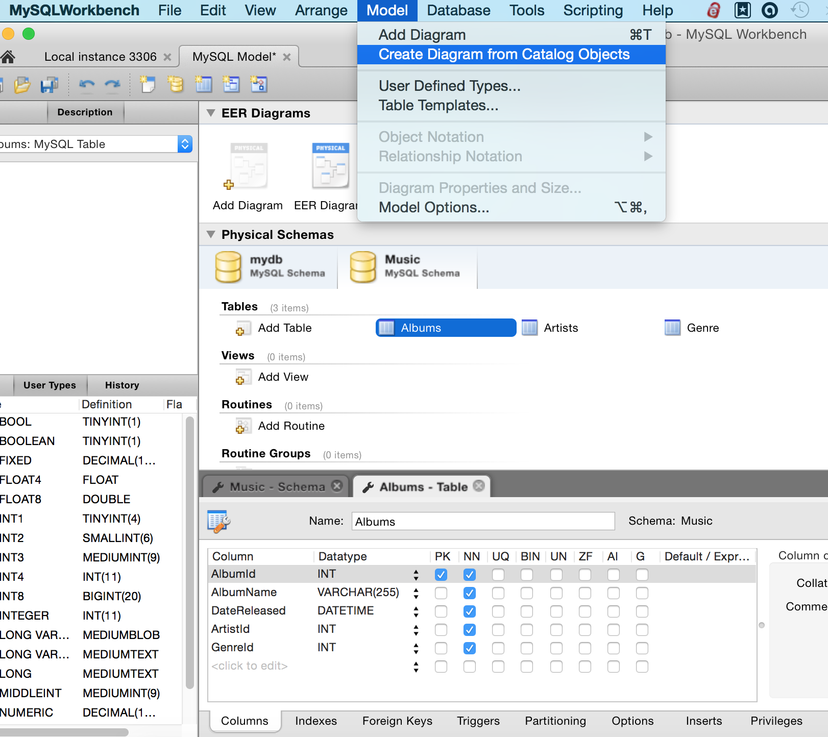 How To Create A New Database Diagram Using MySQL Workbench Database Guide