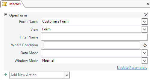 ms access form examples