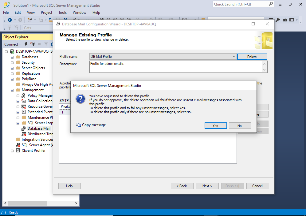 Screenshot of the dialog box