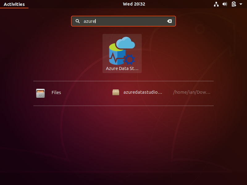 Screenshot of the Azure Data Studio icon